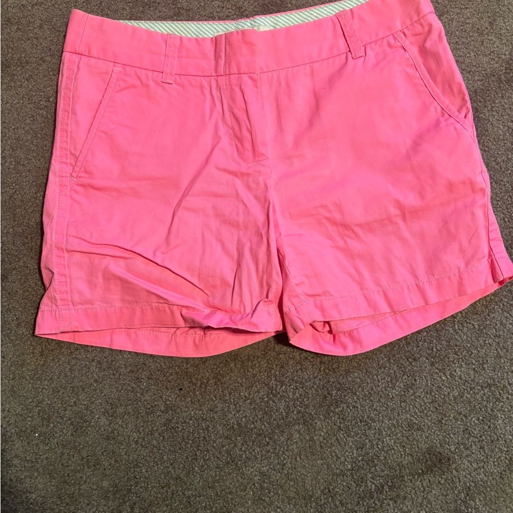 J. Crew Vibrant Pink Women's Bermudas
